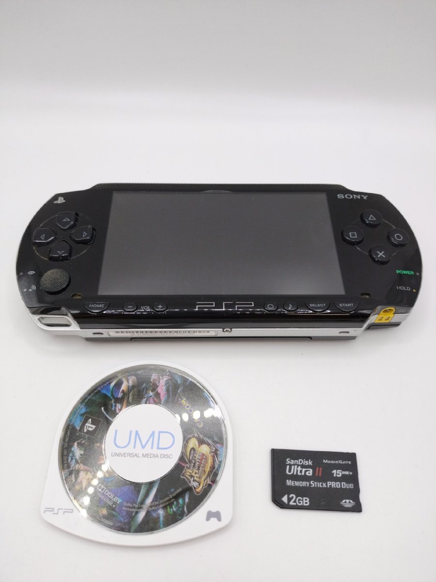 1円～ SONY プレイステーションポータブル PSP-1000 ブラック