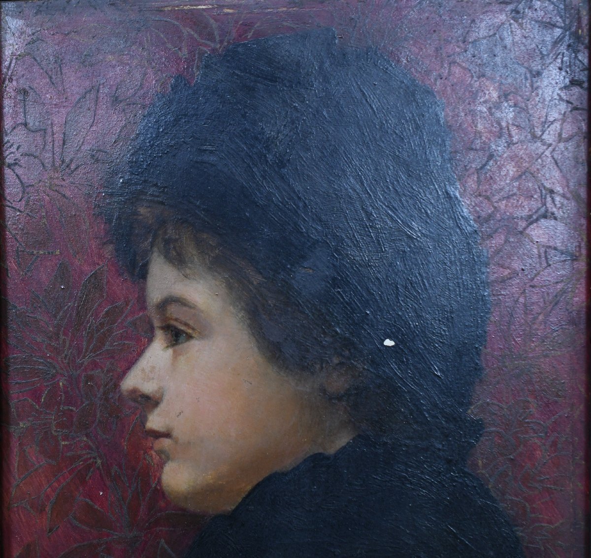 Yahoo!オークション - 古い油絵 女性像 横顔 肉筆 西洋絵画【華芳】 Yahoo!オークション - 古い油絵 女性像 横顔 肉筆 西洋絵画【華芳】