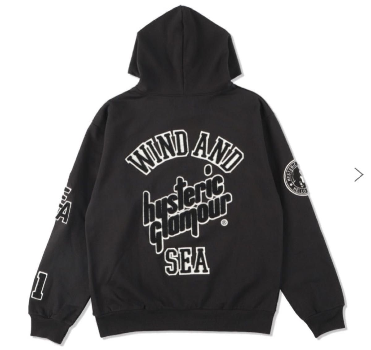 最終値下げ★木村拓哉着用★HYSTERIC GLAMOUR 　WInd and sea パーカー★ヒステリックグラマー 