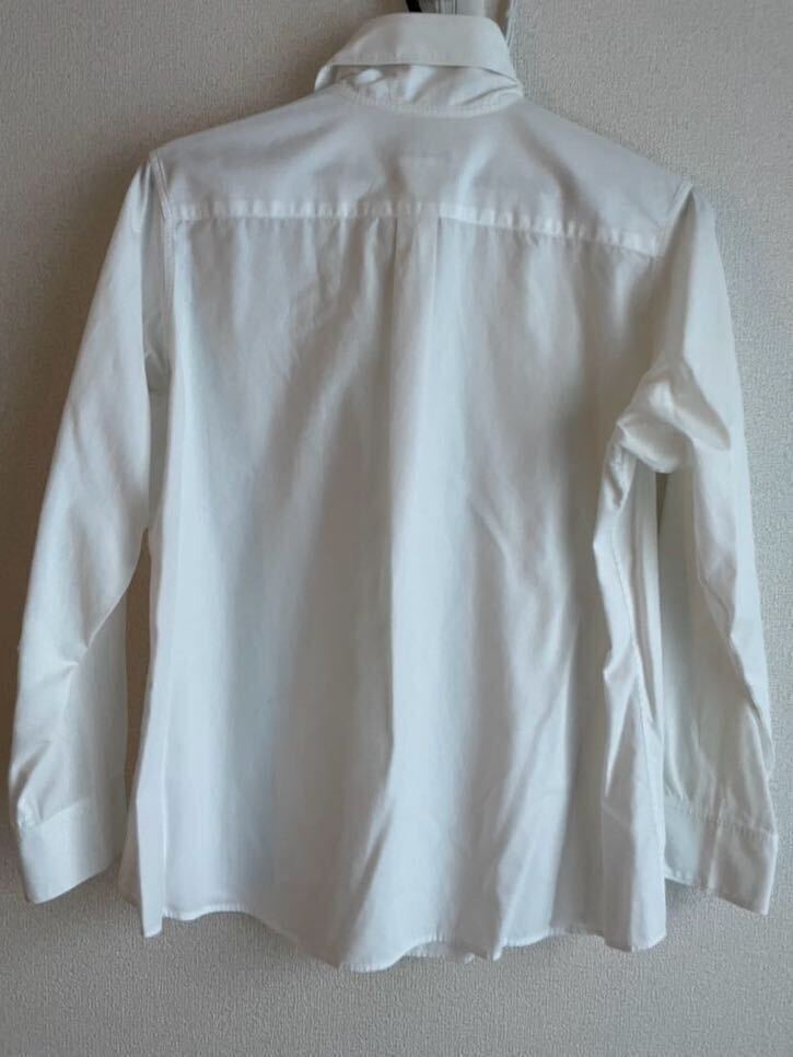 ヨウジヤマモト yohji yamamoto POUR HOMME 長袖シャツ ワイシャツ ホワイト 白 コットン S_画像2