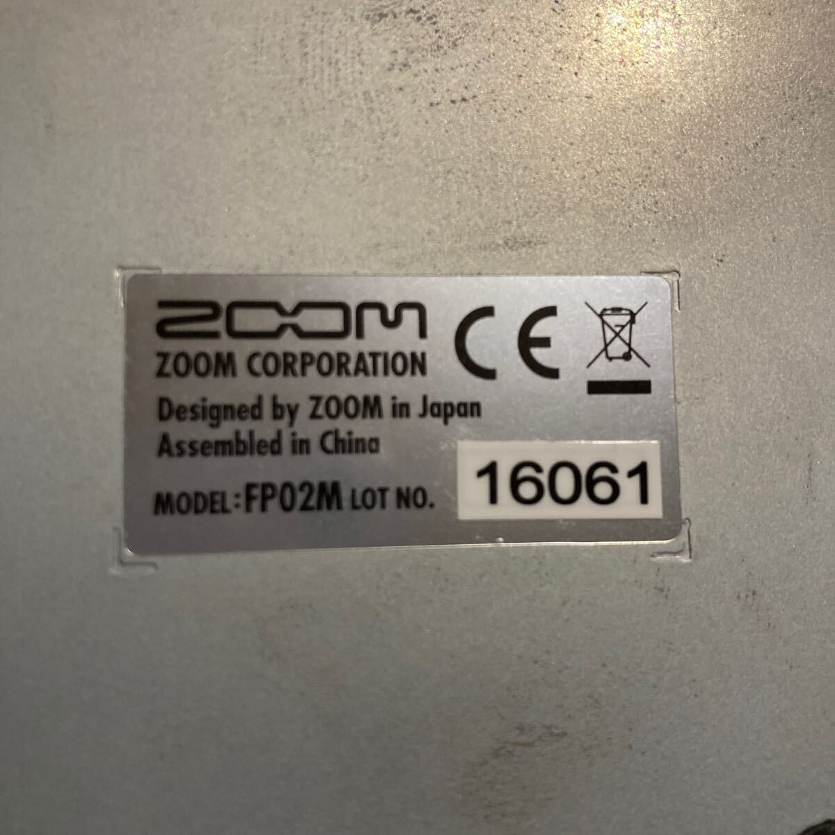 ZOOM エクスプレッションペダル FP02M_画像2