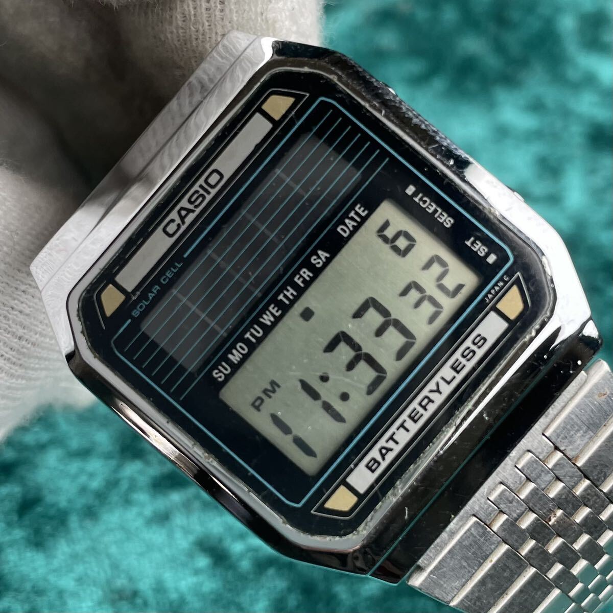 4ビンテージ CASIO 希少 BB-800 カシオ デジタル 初期ソーラー 4ビンテージ CASIO 希少 BB-800 カシオ デジタル 初期ソーラー