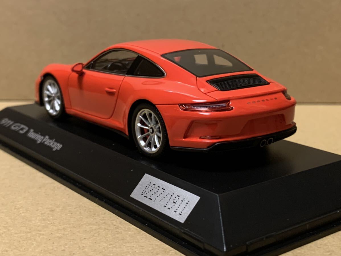 スパーク 1/43 ポルシェ 911 GT3 ツーリングパッケージ オレンジ Spark 1/43 Porsche 911 GT3 Touring Package 991.2_画像5