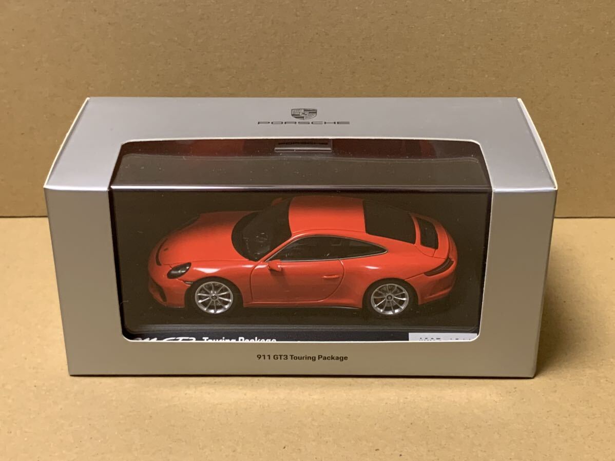 スパーク 1/43 ポルシェ 911 GT3 ツーリングパッケージ オレンジ Spark 1/43 Porsche 911 GT3 Touring Package 991.2_画像1