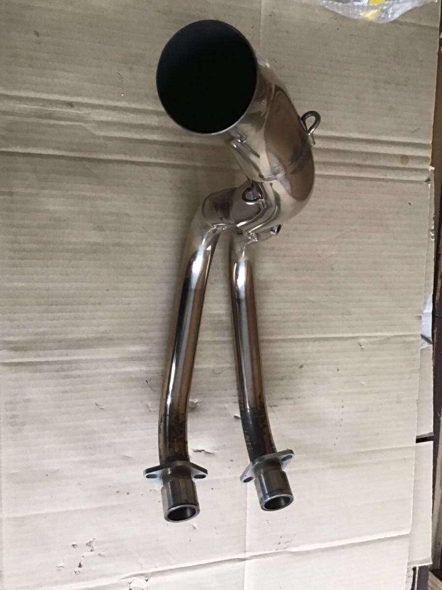 cbr250rr mc51 exhaust pipe used after market exhaust pipe stain year unknown 