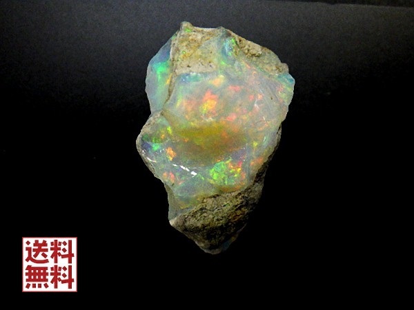 大粒 天然オパール ２５ｃｔ カラット プレシャスオパール OPAL 原石 エチオピア産 送料無料 No１４_画像1