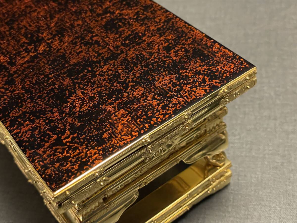 まごころ堂 中古美品 最高級裏金木製本金箔 上卓 大谷派(A3- まごころ堂 中古美品 最高級裏金木製本金箔 上卓 大谷派(A3-