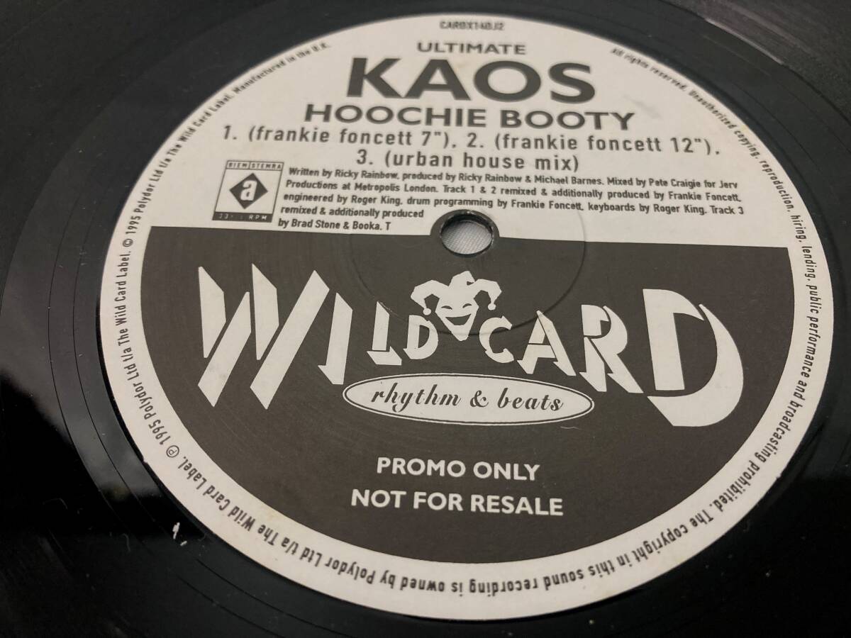 Ultimate Kaos - Hoochie Booty (2Lp UK Promo Only)【レアUK盤/試聴検品済】90's/Electronic/Hip Hop/RnB/Swing/House/12inch 2LP_画像4