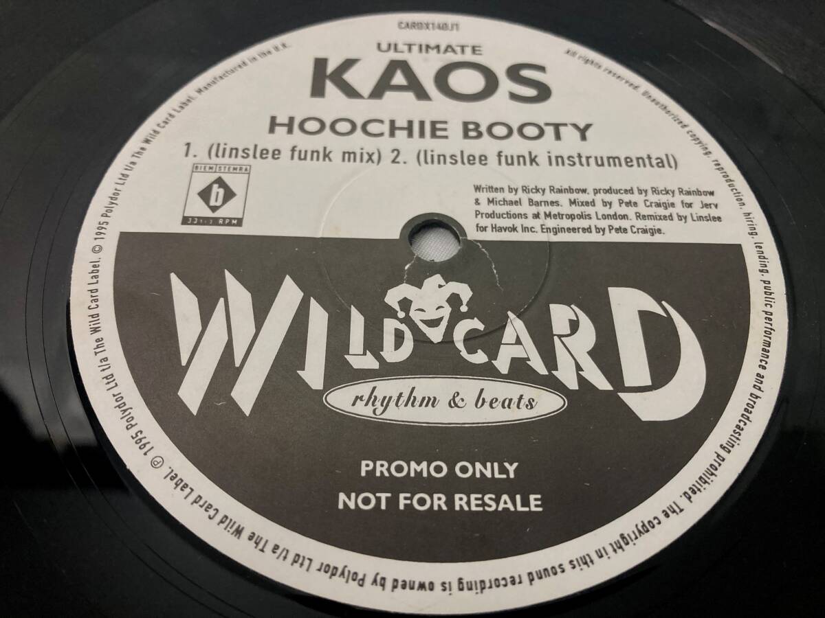 Ultimate Kaos - Hoochie Booty (2Lp UK Promo Only)【レアUK盤/試聴検品済】90's/Electronic/Hip Hop/RnB/Swing/House/12inch 2LP_画像10