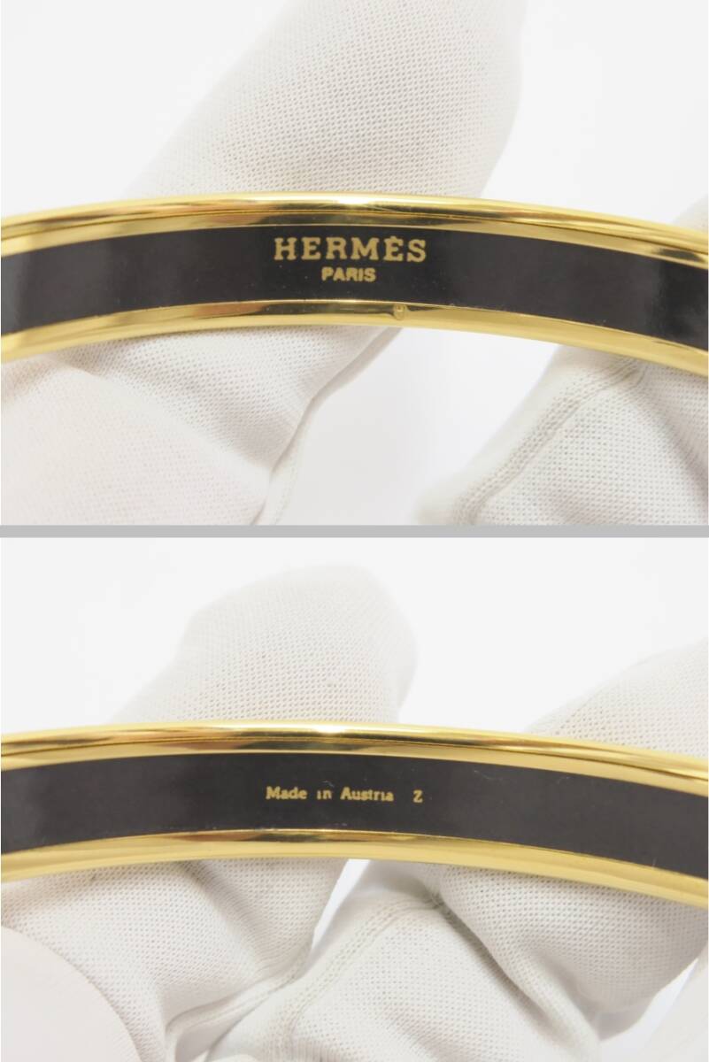 エルメス　エマイユPM　バングル　Z刻印　オーストリア製　HERMES　18680804_画像8