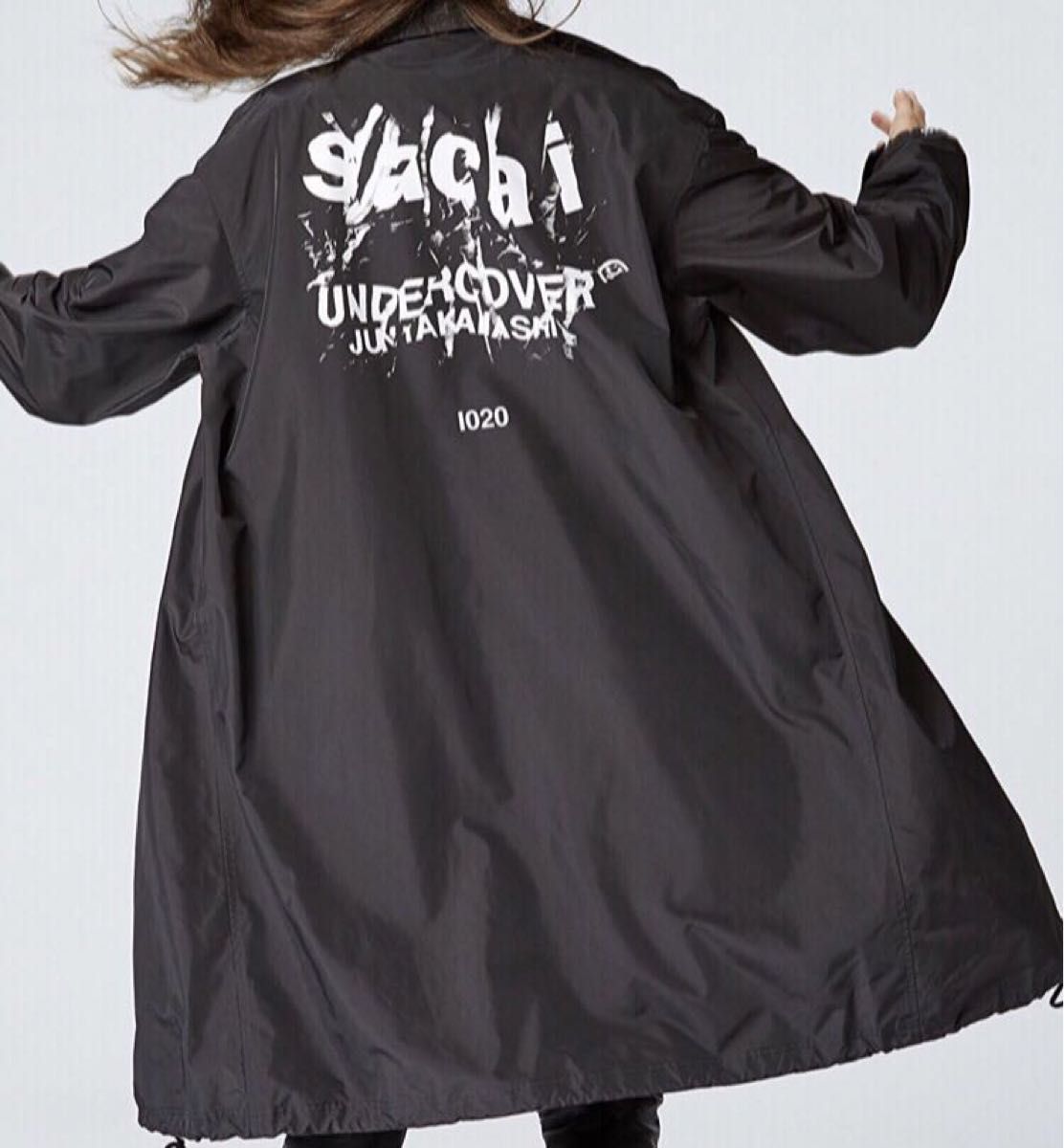 Sacai×UNDERCOVERサカイ×アンダーカバーコラボロングコーチジャケットコート