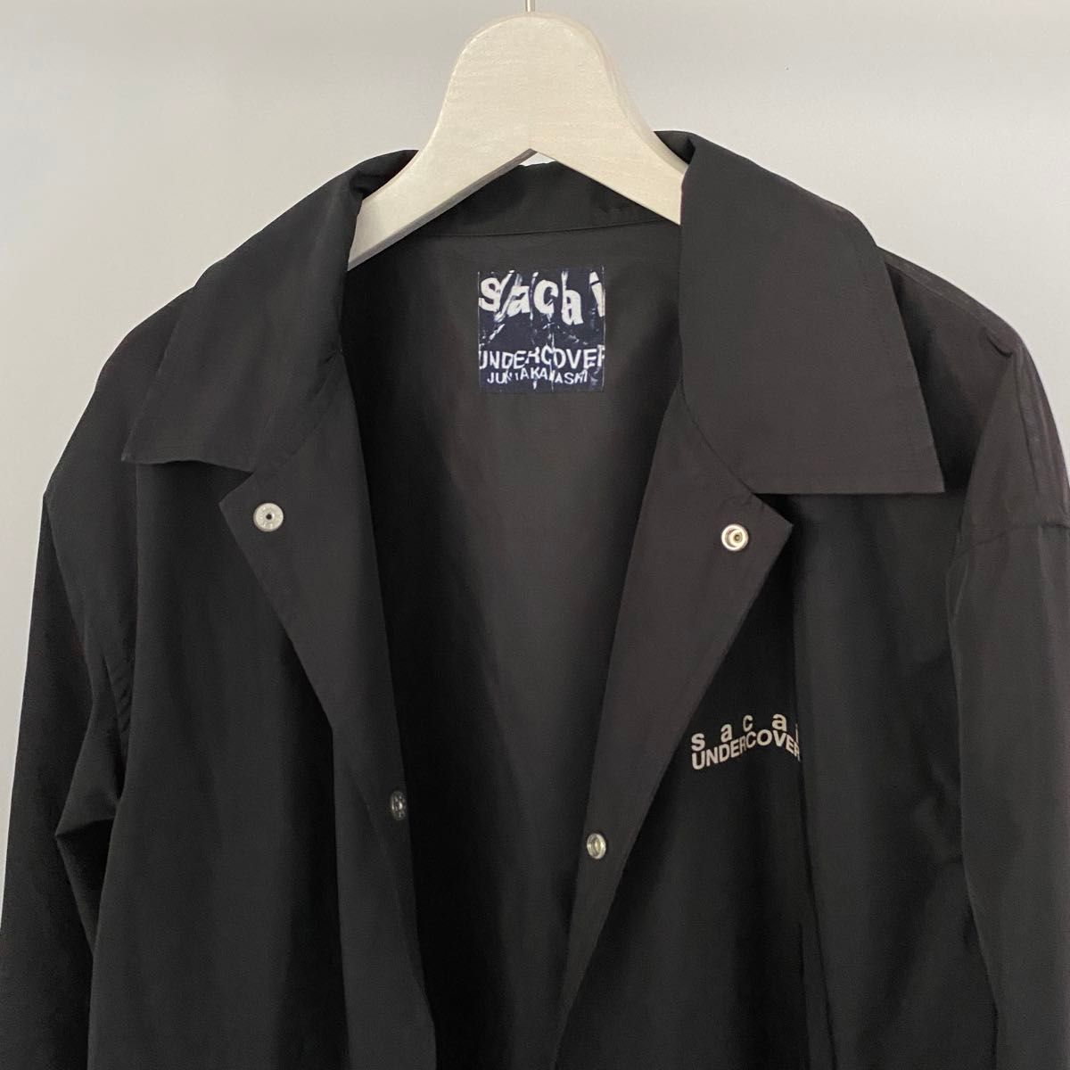 Sacai×UNDERCOVERサカイ×アンダーカバーコラボロングコーチジャケットコート