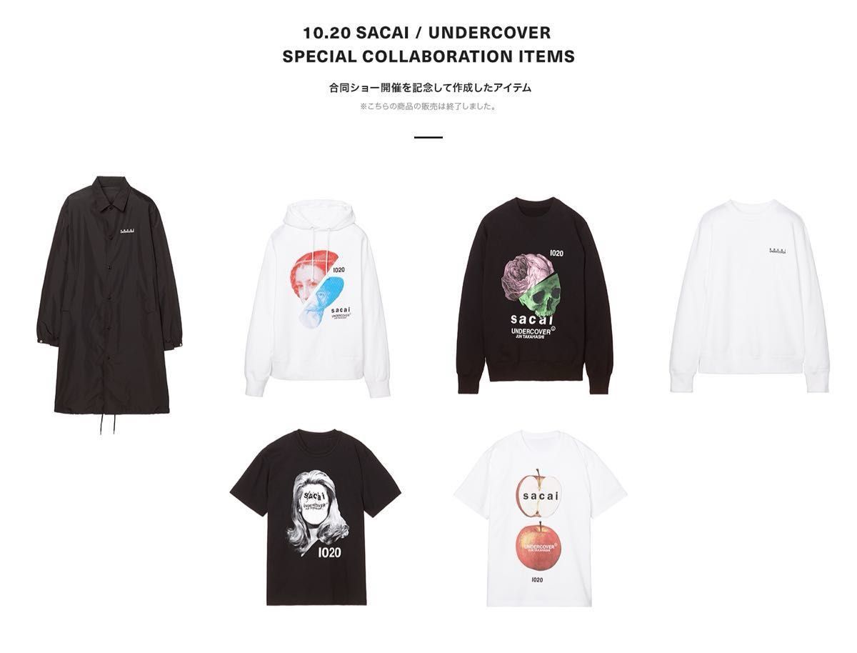 Sacai×UNDERCOVERサカイ×アンダーカバーコラボロングコーチジャケットコート