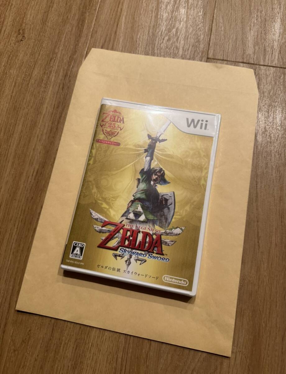 新品未開封 Wii ゼルダの伝説 スカイウォードソード_画像1