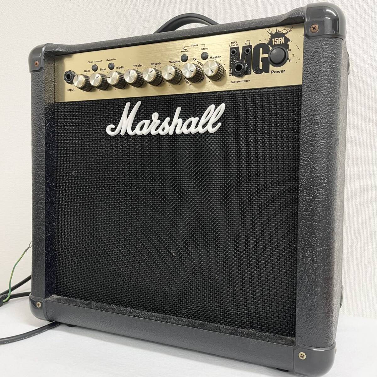 Marshall マーシャル【MG15FX】ギターアンプ GOLD 通電・動作確認済み_画像3