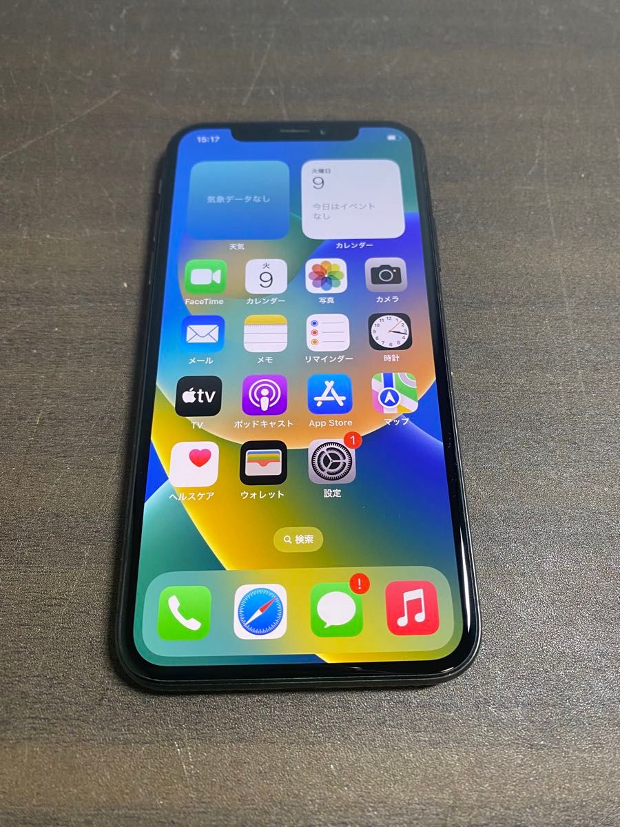 31793  iPhone X 256GB ブラック　SIMフリー　中古品　※本体のみ