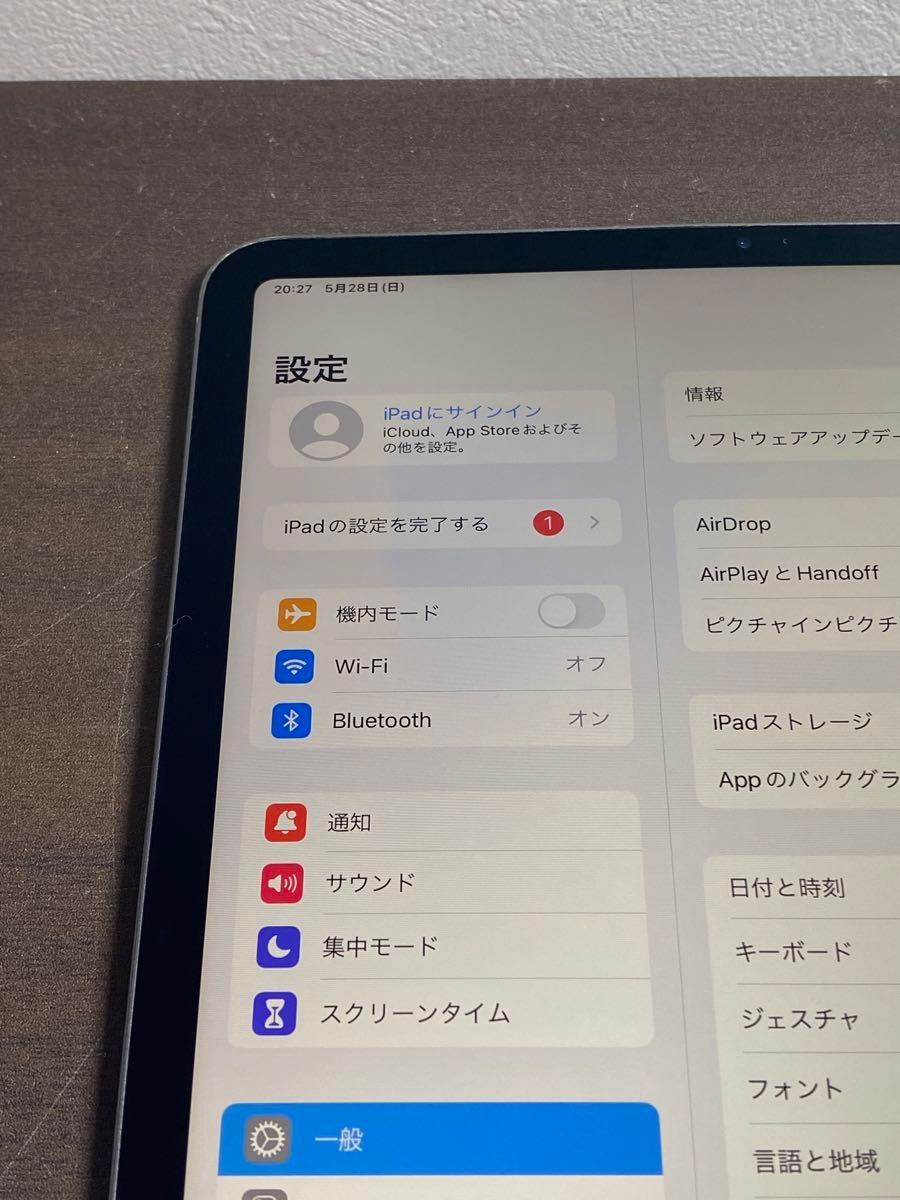 5176 iPad Pro11インチ　64GB ブラック　Wi-Fiモデル　中古品　※本体のみ