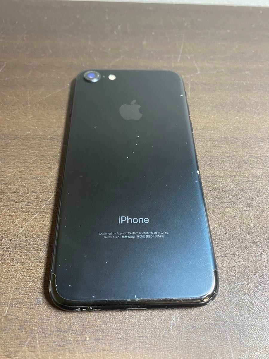 35878  iPhone7 128GB ブラック　SIMフリー　ジャンク品　完全部品取り　※本体のみ