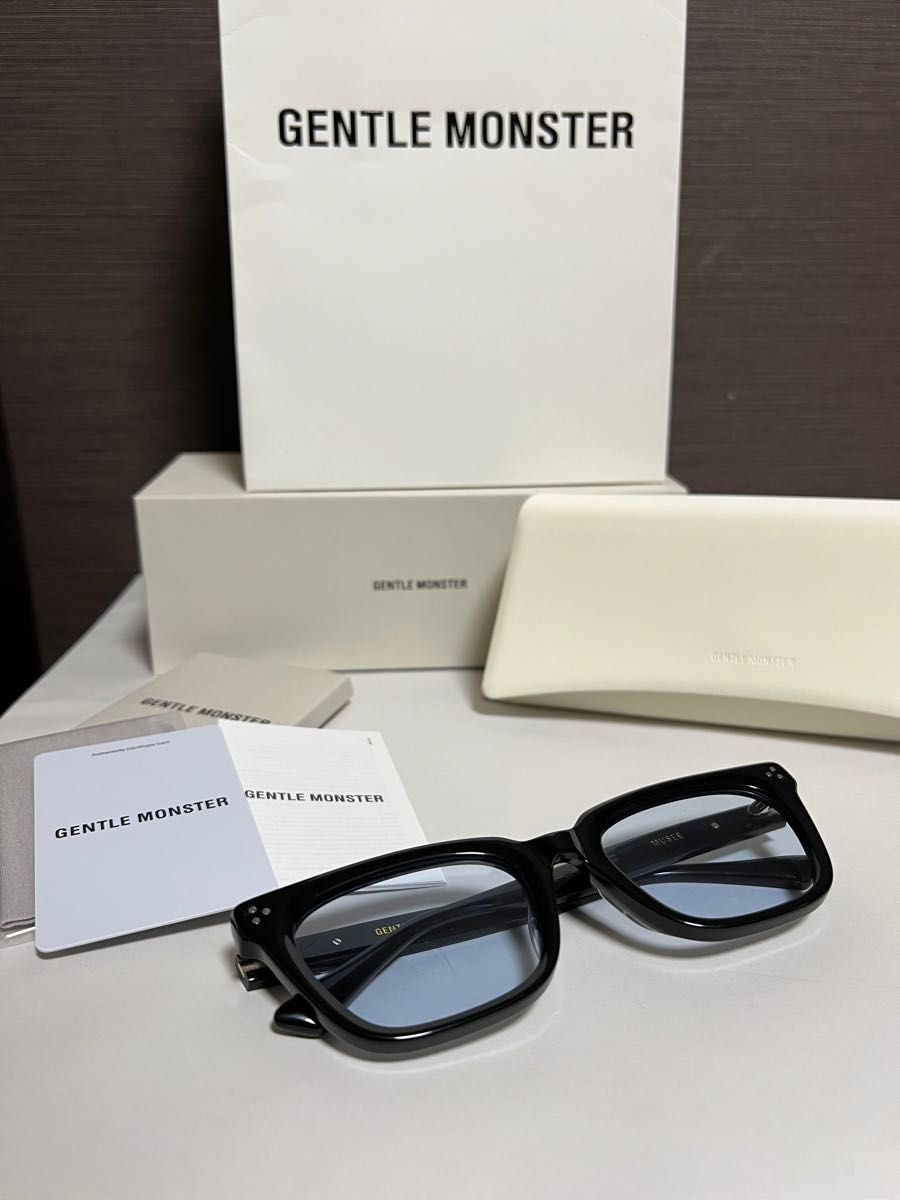 新作 極美品 GENTLE MONSTER/ジェントルモンスター#ブラック 新作 極美品 GENTLE MONSTER/ジェントルモンスター#ブラック
