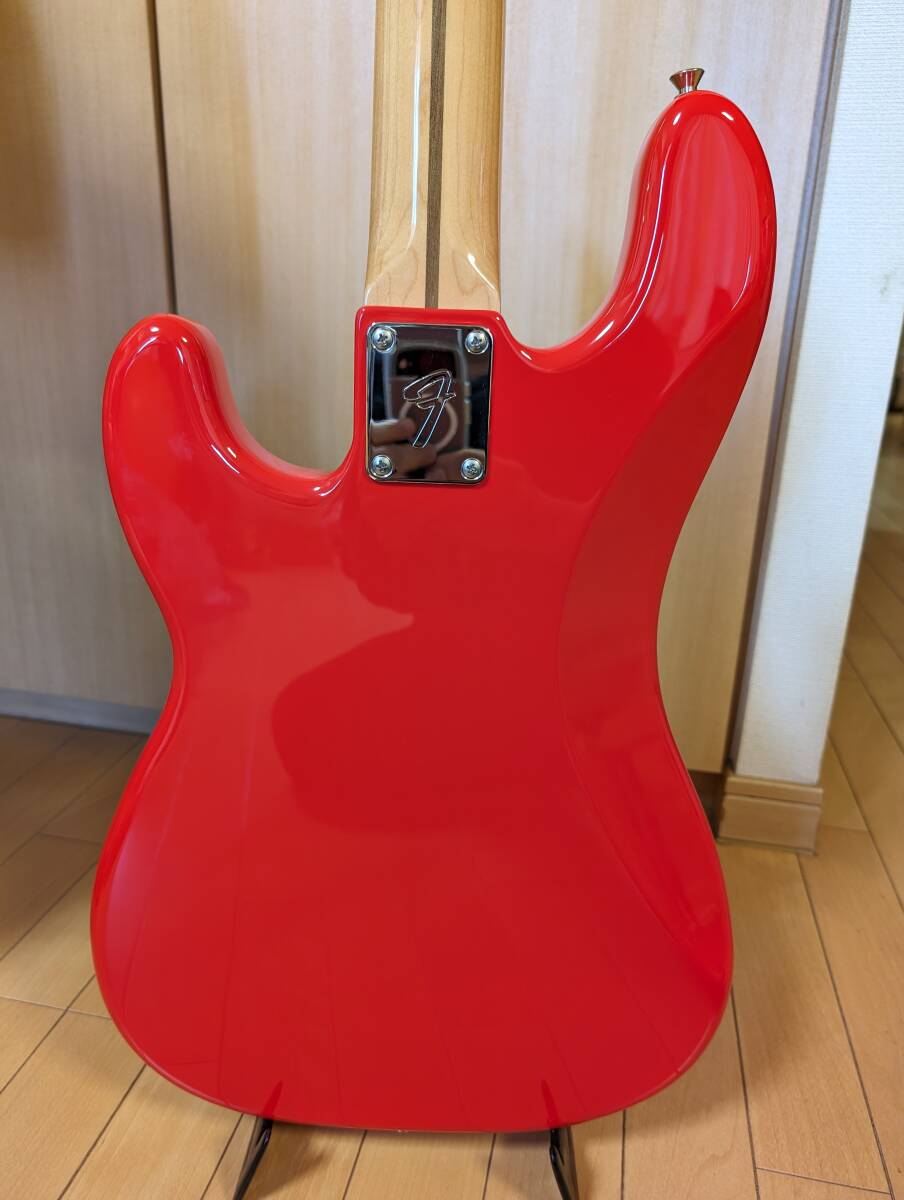 【新品同様】Fender Made in Japan Limited International Color P Bass Morocco Red フェンダーMIJ プレシジョンベースの画像4