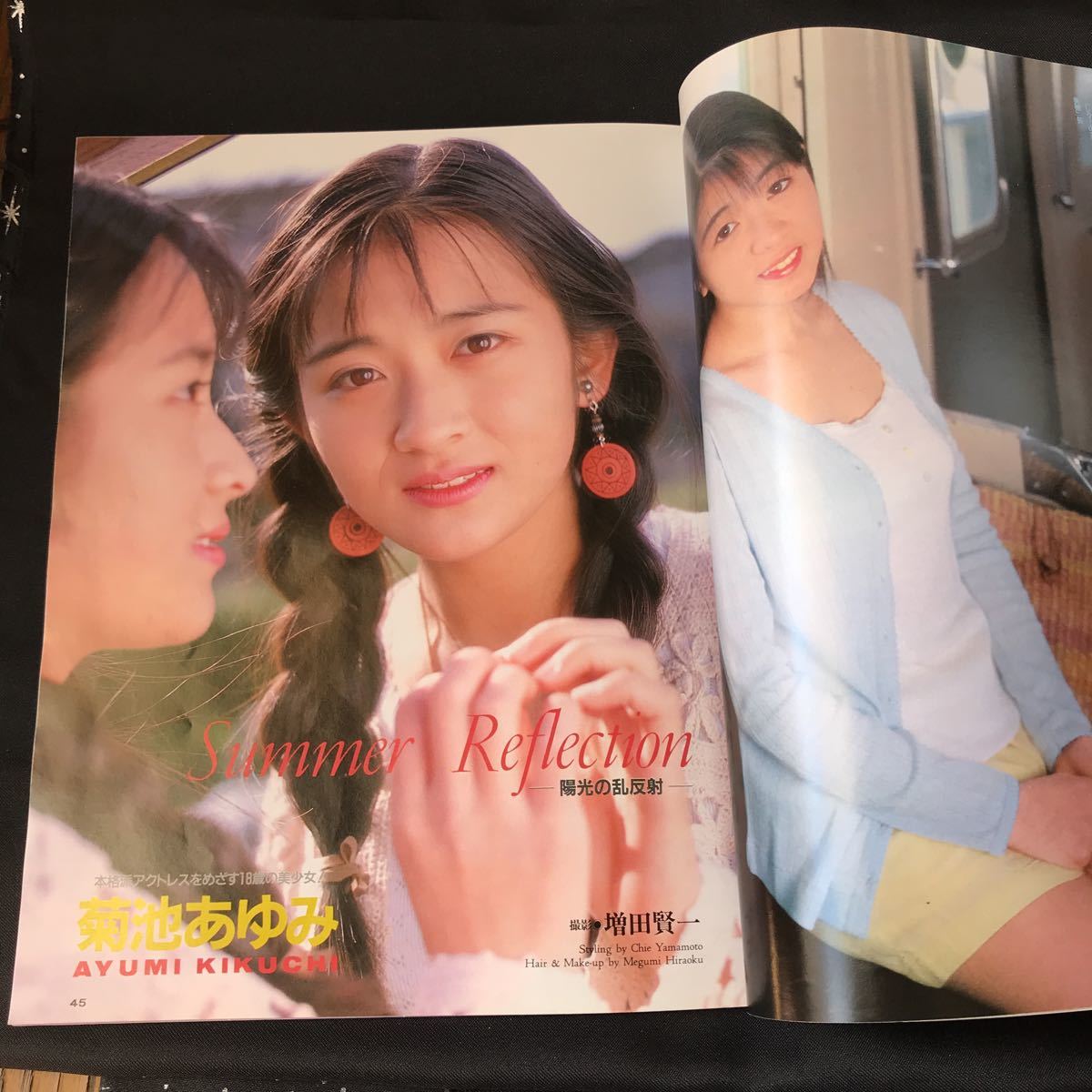 * used Momoco 1993 year 6 month number gravure magazine book@ Inoue flax beautiful CoCo Yabe Miho Miura Rieko Takahashi Yumiko Iijima Ai attrition equipped *