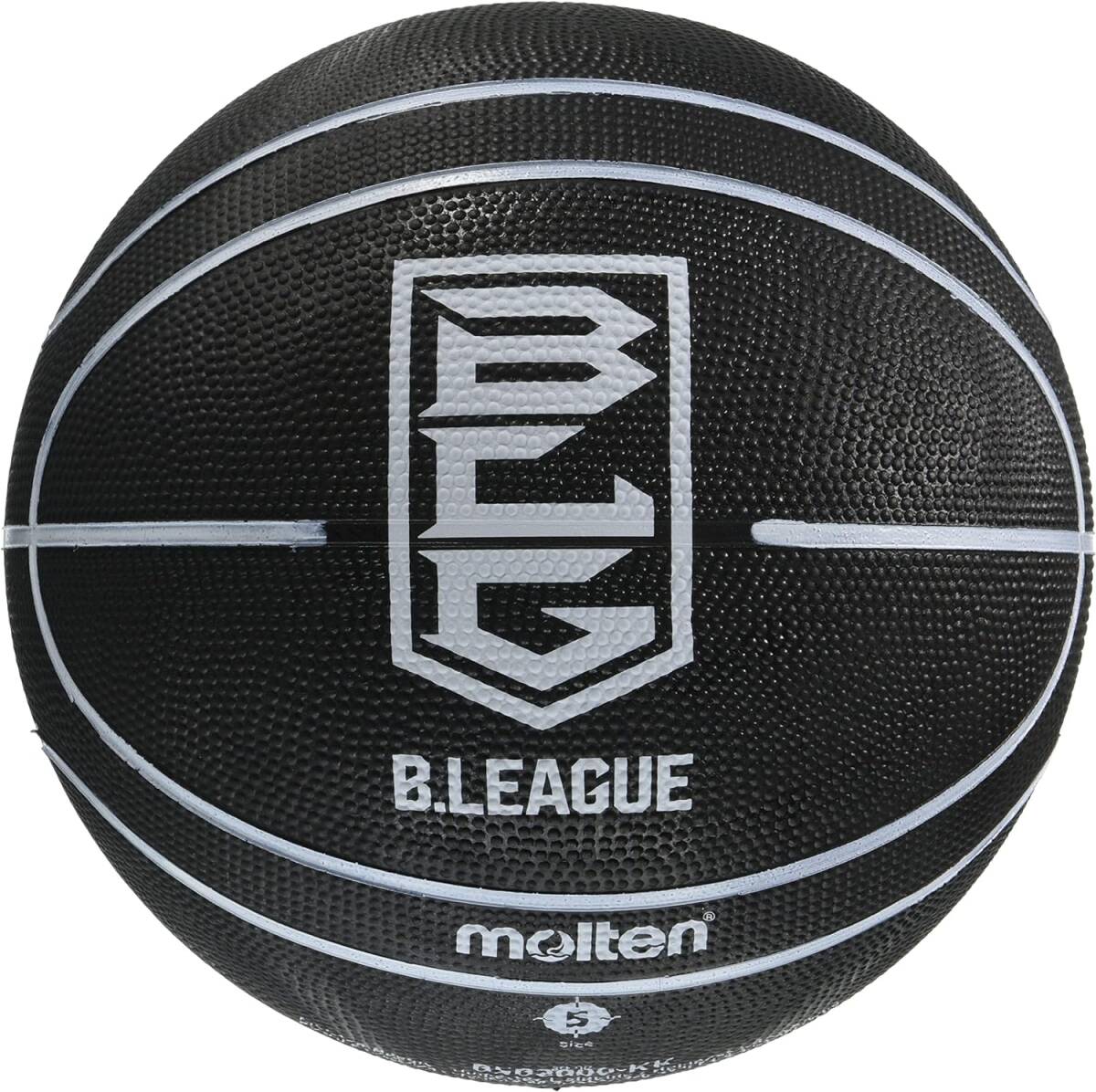 molten(モルテン) バスケットボール 小学生用 5号球 Bリーグバスケットボール ブラック×ブラック B5B2000-KK_画像1