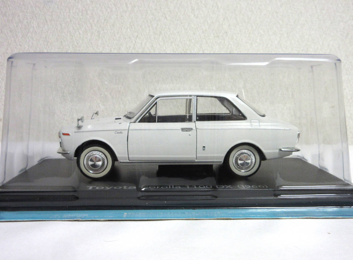 アシェット 国産名車コレクション 1/24 Vol.39 Toyota Corolla トヨタ カローラ 1100 DX 1966 未開封品_画像1