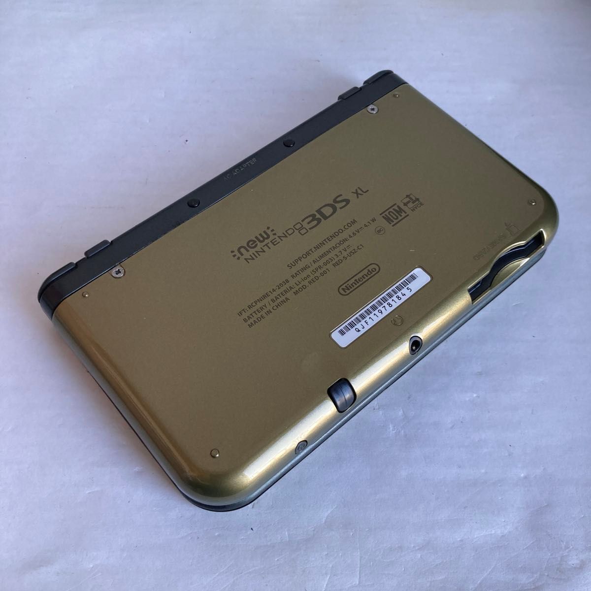 【完動品・IPS液晶】 Newニンテンドー3DS ゼルダの伝説 ムジュラの仮面 画面発色良好 液晶キズなし