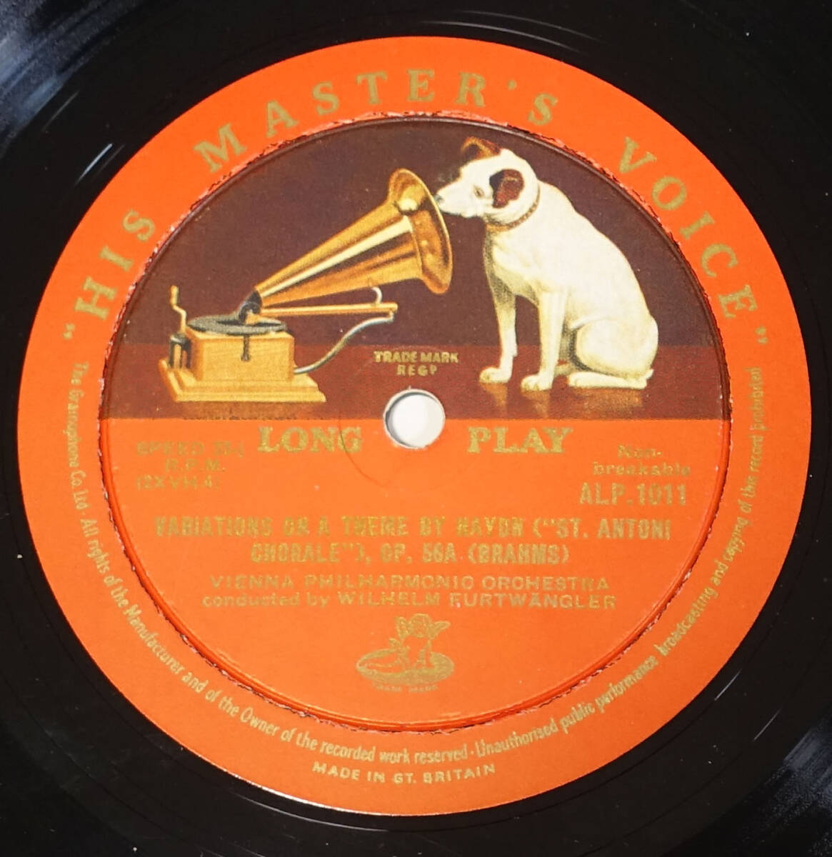 英HMV ALP 1011 ハイドン交響曲第94番他 フルトヴェングラーの画像4