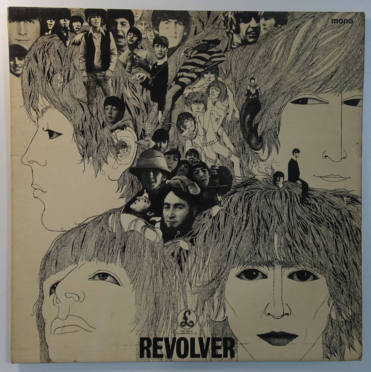 見本盤! 極美! UK Original 初回 Parlophone PMC 7009 REMIX-11 REVOLVER / The Beatles MAT: XEX 606-1+1A_画像1