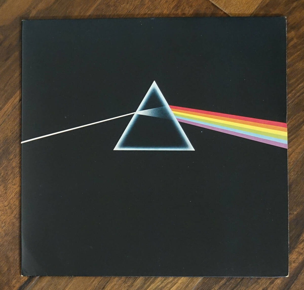 極上品! UK Original 初回 HARVEST SHVL 804 Blue Triangle The Dark Side of the Moon / Pink Floyd MAT: A2/B2 完品の画像1