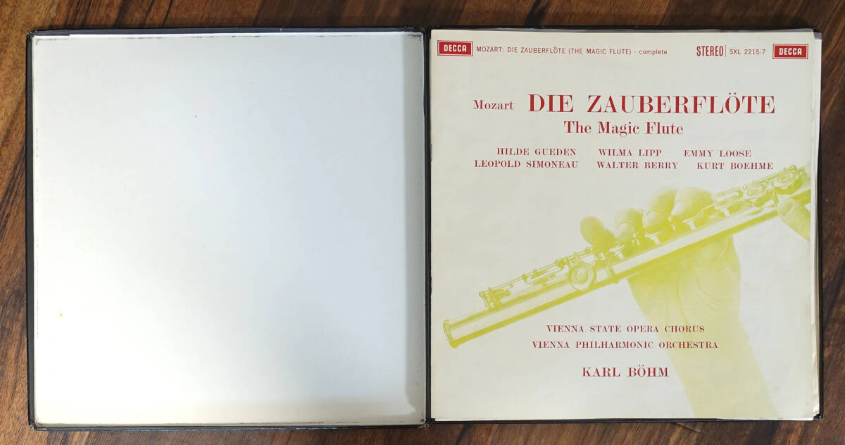 極上品! 英DECCA SXL 2215-7 ED1 モーツァルト: 魔笛 カール・ベーム_画像2