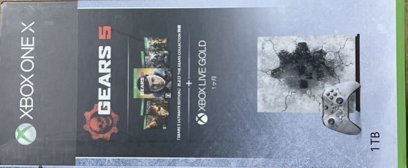 送料無料 新品 未使用 マイクロソフト Xbox One X 1TB Gears 5 リミテッド エディション ギアーズ オブ ウォー 本体