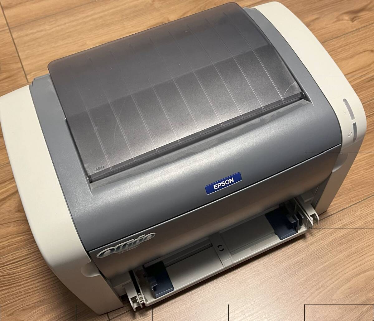 EPSON LP-1400 モノクロ レーザープリンター ステータスシート印刷枚数1,000枚以下 個人利用品の画像3