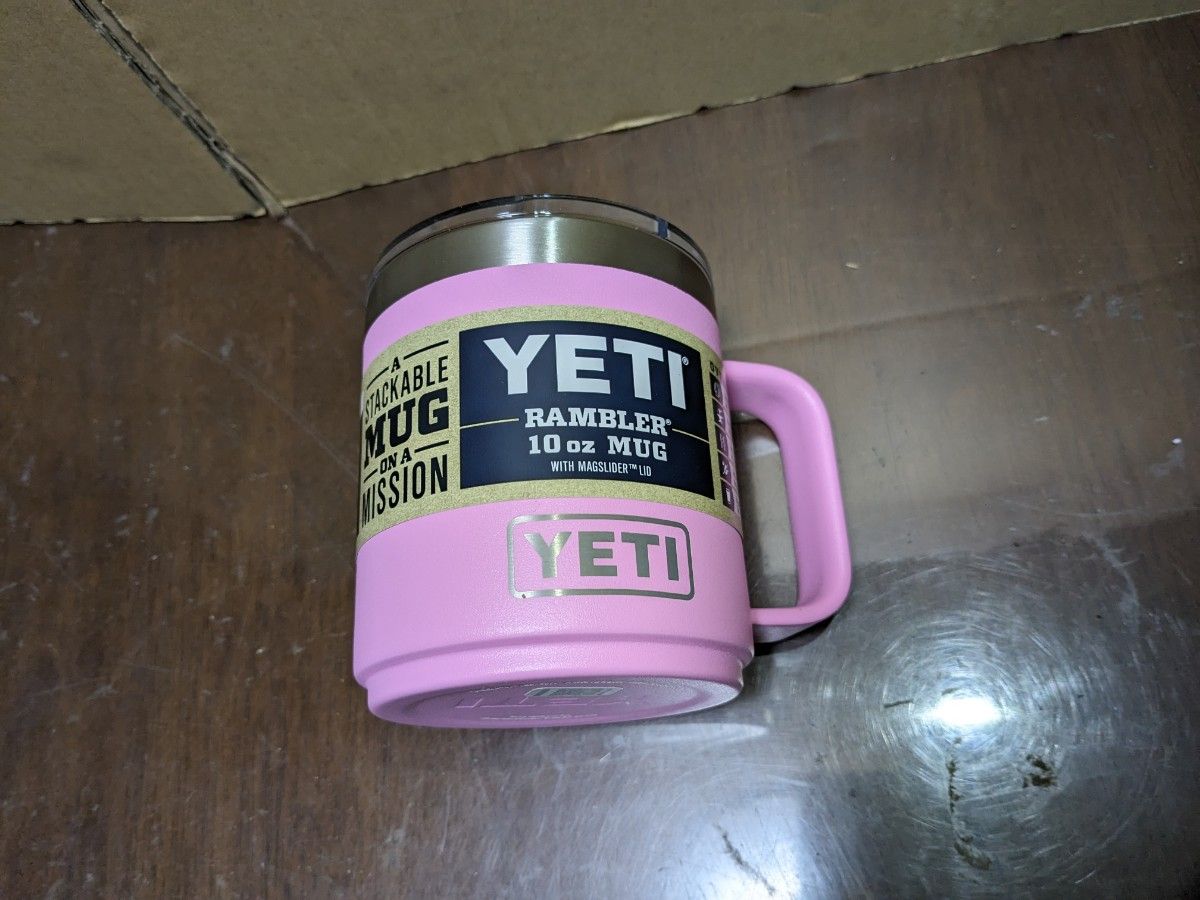 YETI イエティ ランブラー 10oz 296ml マグスライダー パワーピンク？