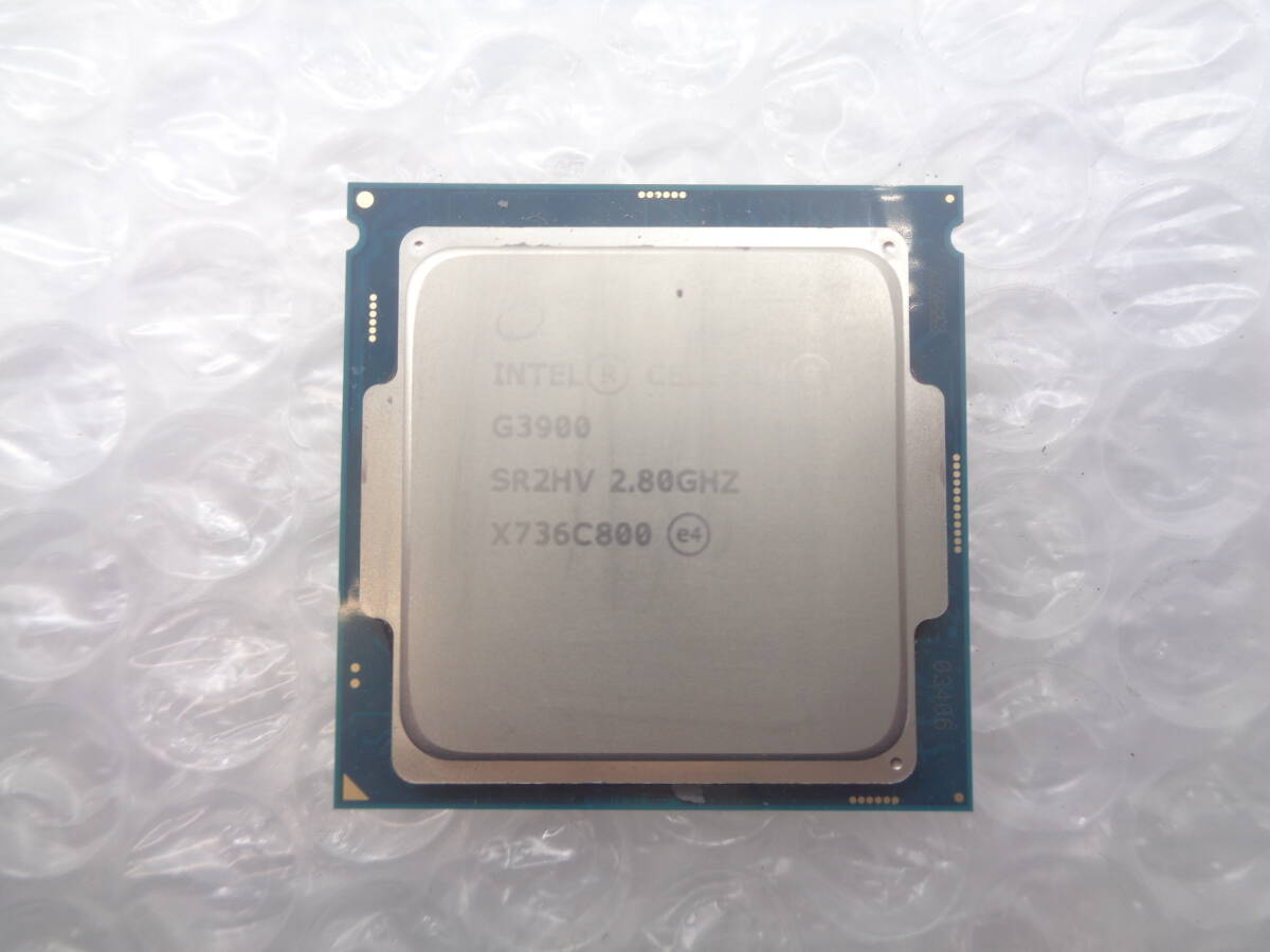 Intel Celeron G3900 2.80Ghz SR2HV LGA1151 中古動作品(C273)_画像1