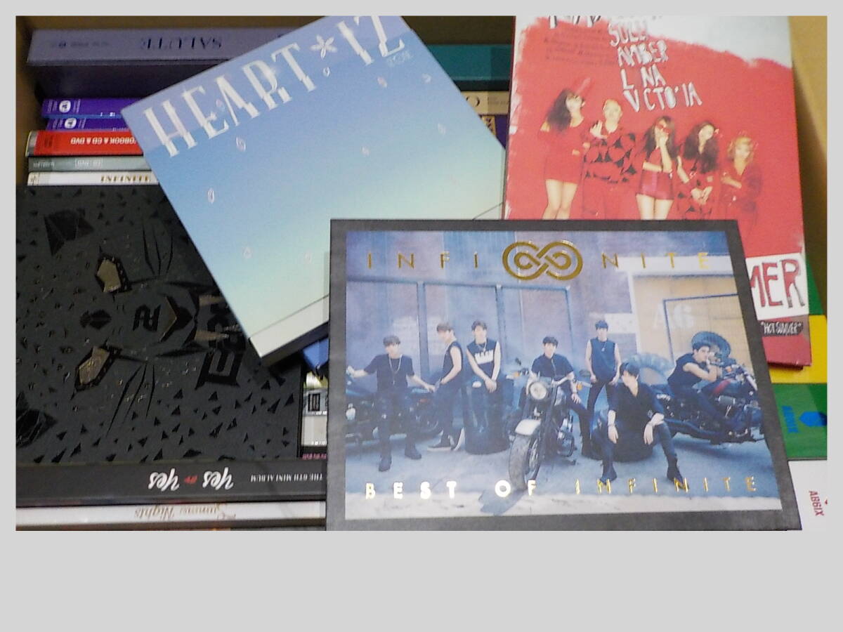 1円スタート DVD CD 韓国 K-POP 大量 初回限定　まとめて セット　INFINITE　TWICE　VIVDA　WANNA　ONE　など_画像2