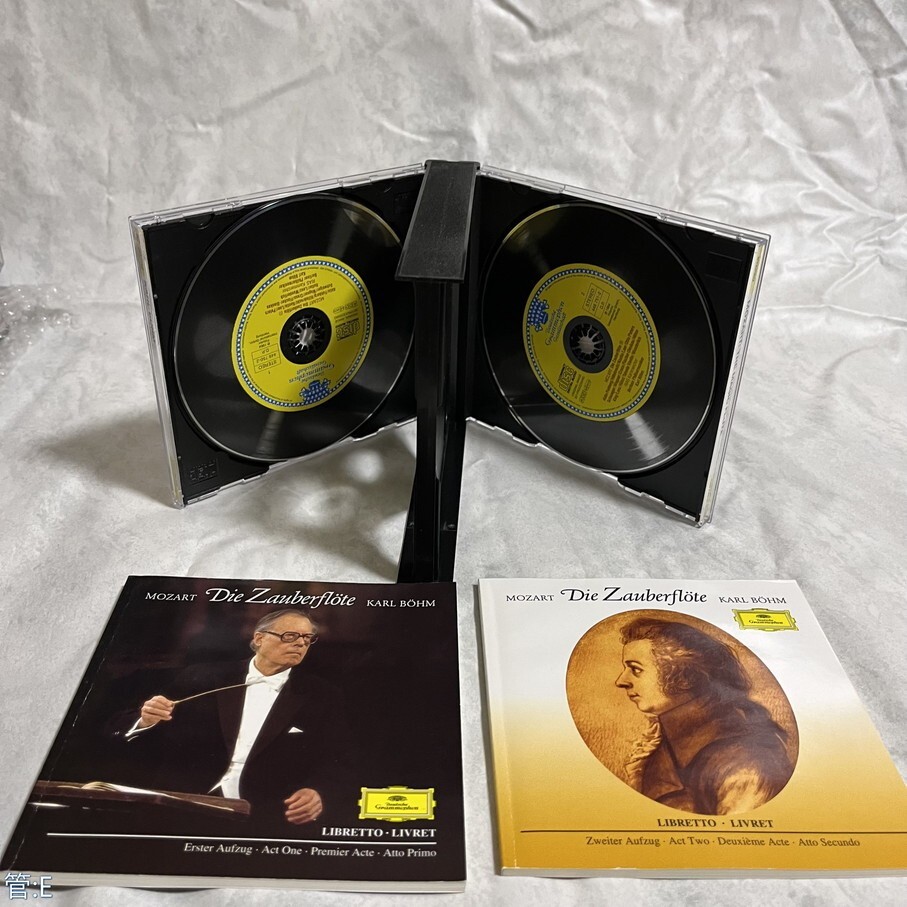 CD カール・ベーム/モーツァルト『魔笛』全曲 管:E [0]P_画像4