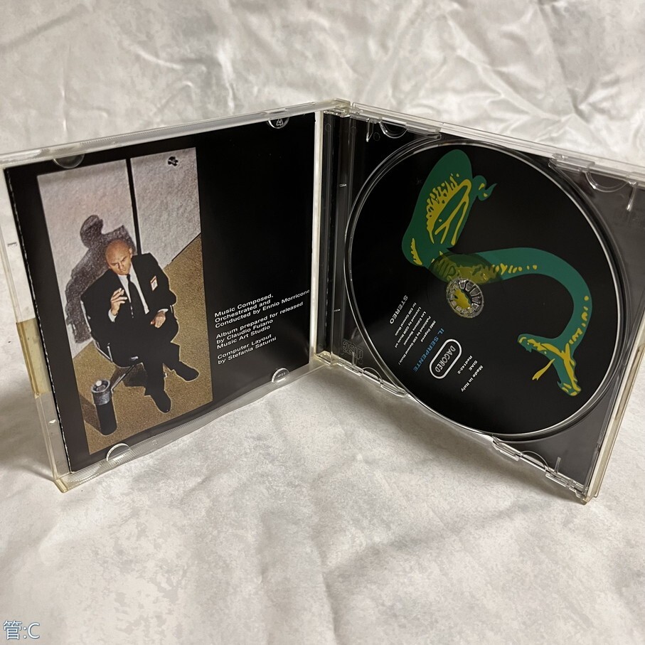 CD サントラ◆ エスピオナージ エンニオ・モリコーネ 伊盤 Il Serpente ENNIO MORRICONE RED 142-2 管:C [0]P_画像4