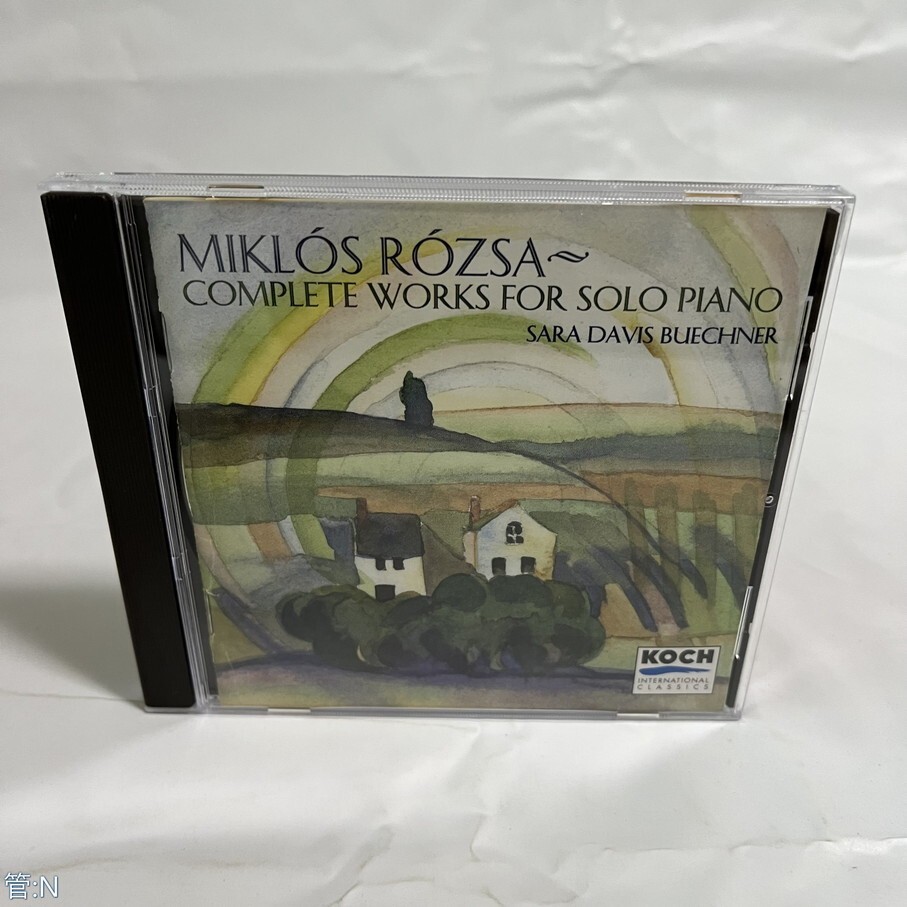 CD Rozsa: Complete Works for Solo Piano / Sara Davis Buechner_画像1