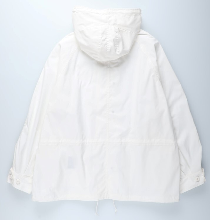 ◆新品◆ 定価7990円!! BACKNUMBER バックナンバー ショートモッズパーカー ミリタリージャケット 白 オフホワイト メンズ Lサイズの画像4