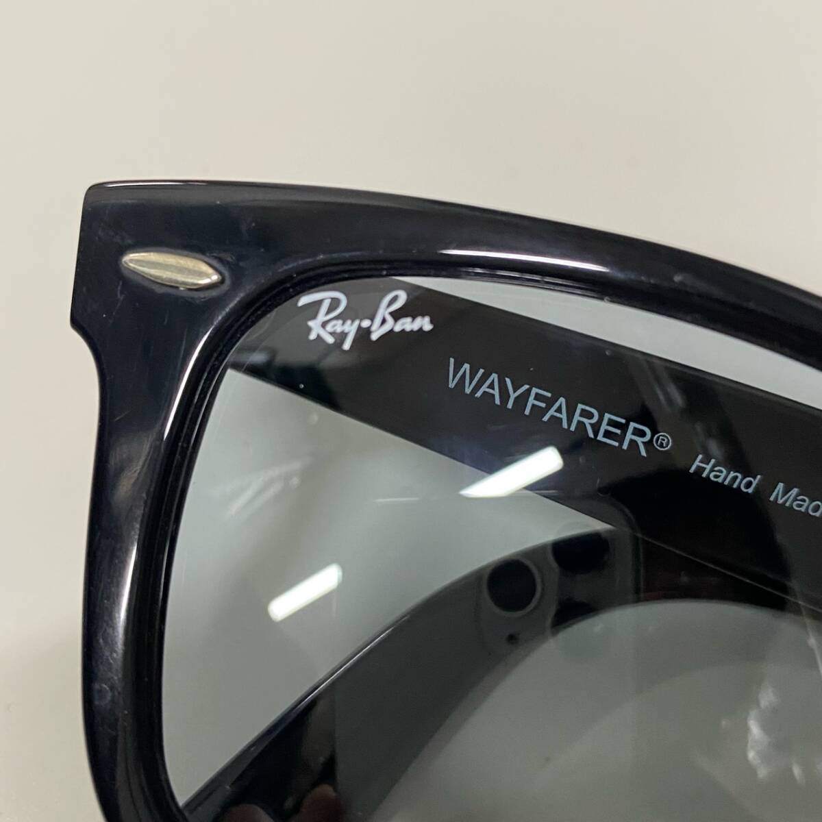 レイバン サングラス ウェイファーラー Ray-Ban RB2140-F 601/R5 52□22 150 1N WAYFARER 保管ケース付き /767_画像10