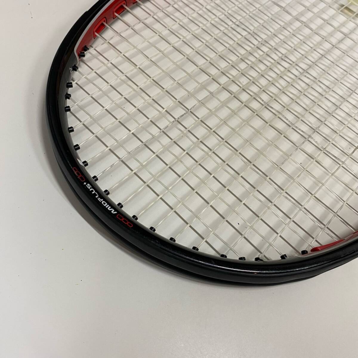 テニス ラケット PRINCE O3 XF SPEEDPORT HYBRID プリンス オースリー ブラック・レッド/768_画像9