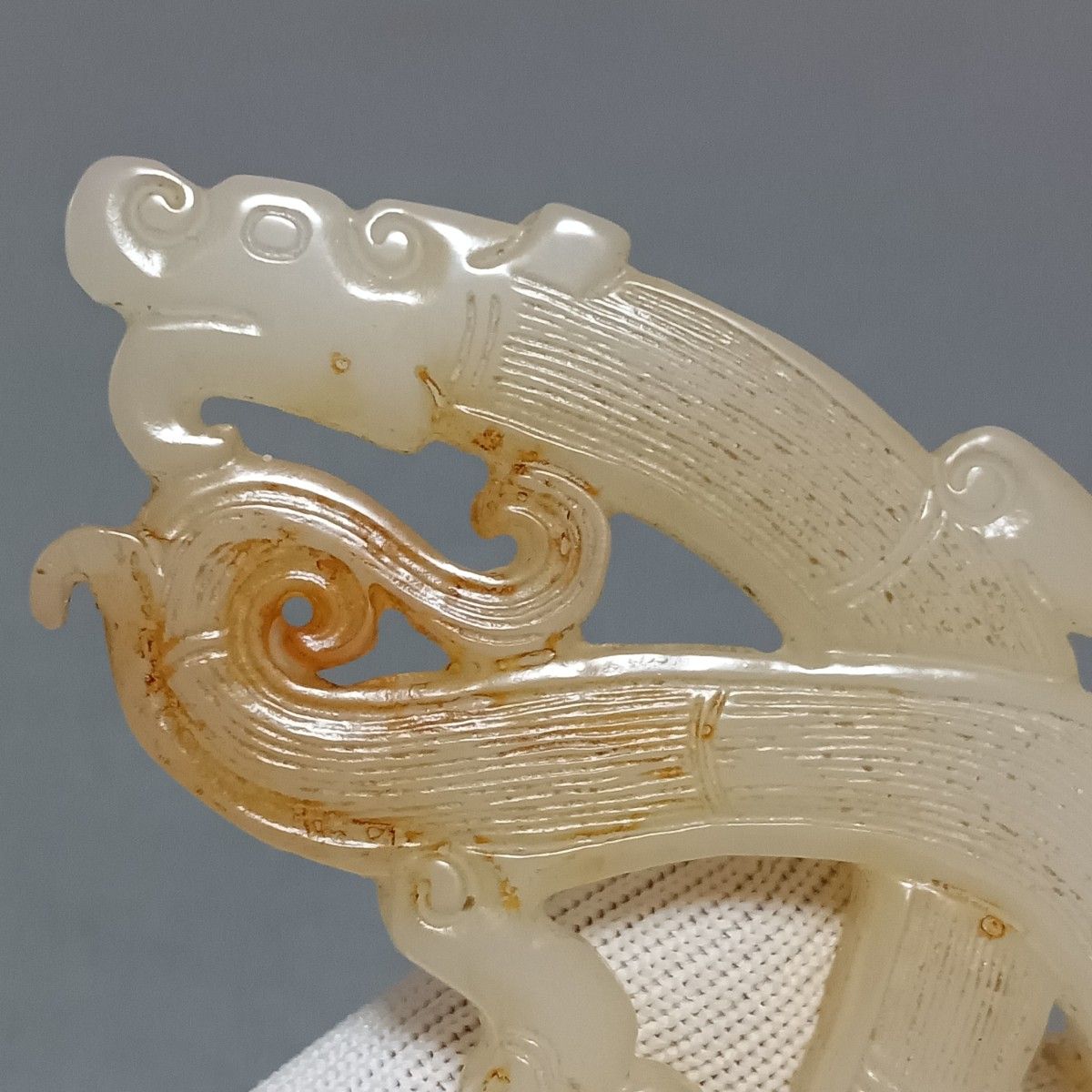 希少 古白玉 遊糸毛彫 双龍交尾紋 玉 玉佩 根付 美品|Yahoo 希少 古白玉 遊糸毛彫 双龍交尾紋 玉 玉佩 根付 美品|Yahoo