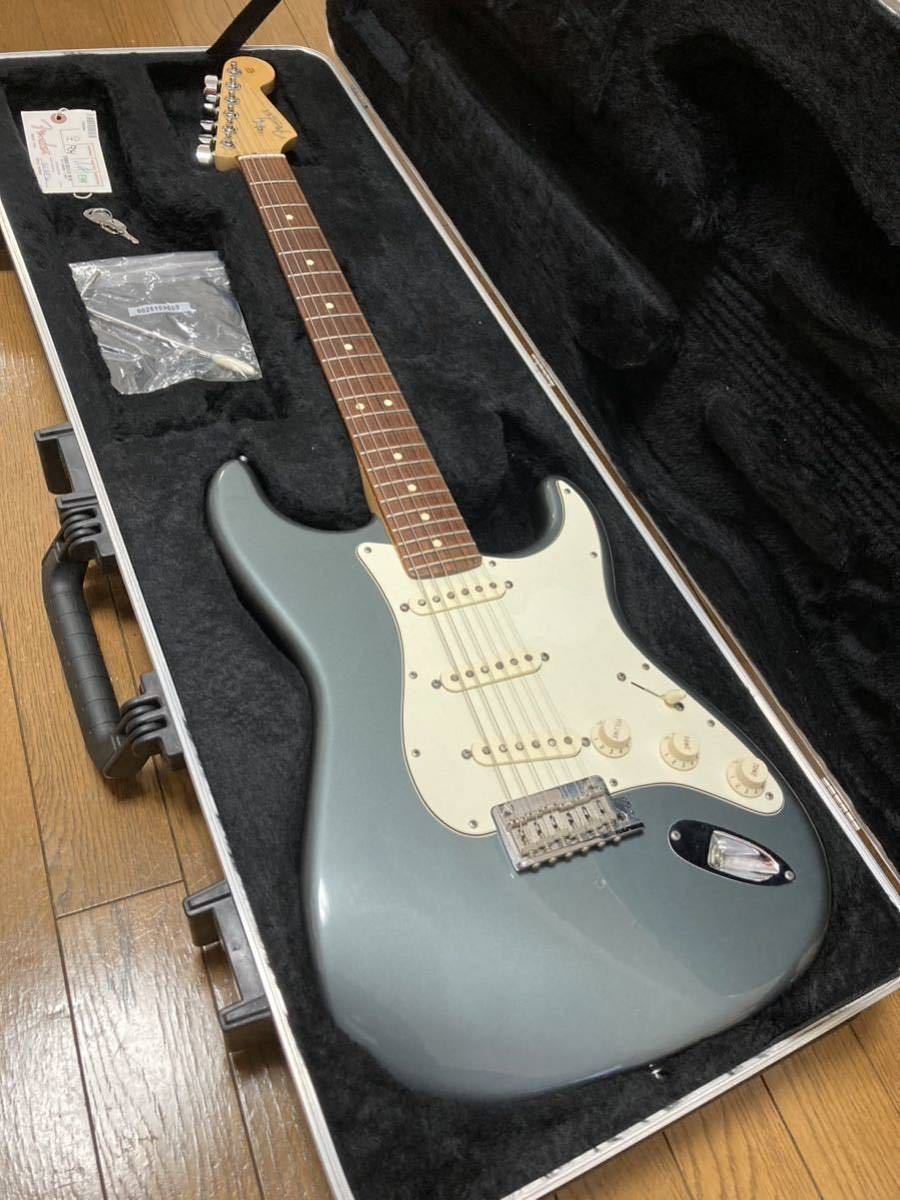 【5/7まで期間限定値下げ】【送料込】2012年製 Fender USA American Standard Stratocaster Charcoal Frost Metallic_画像1