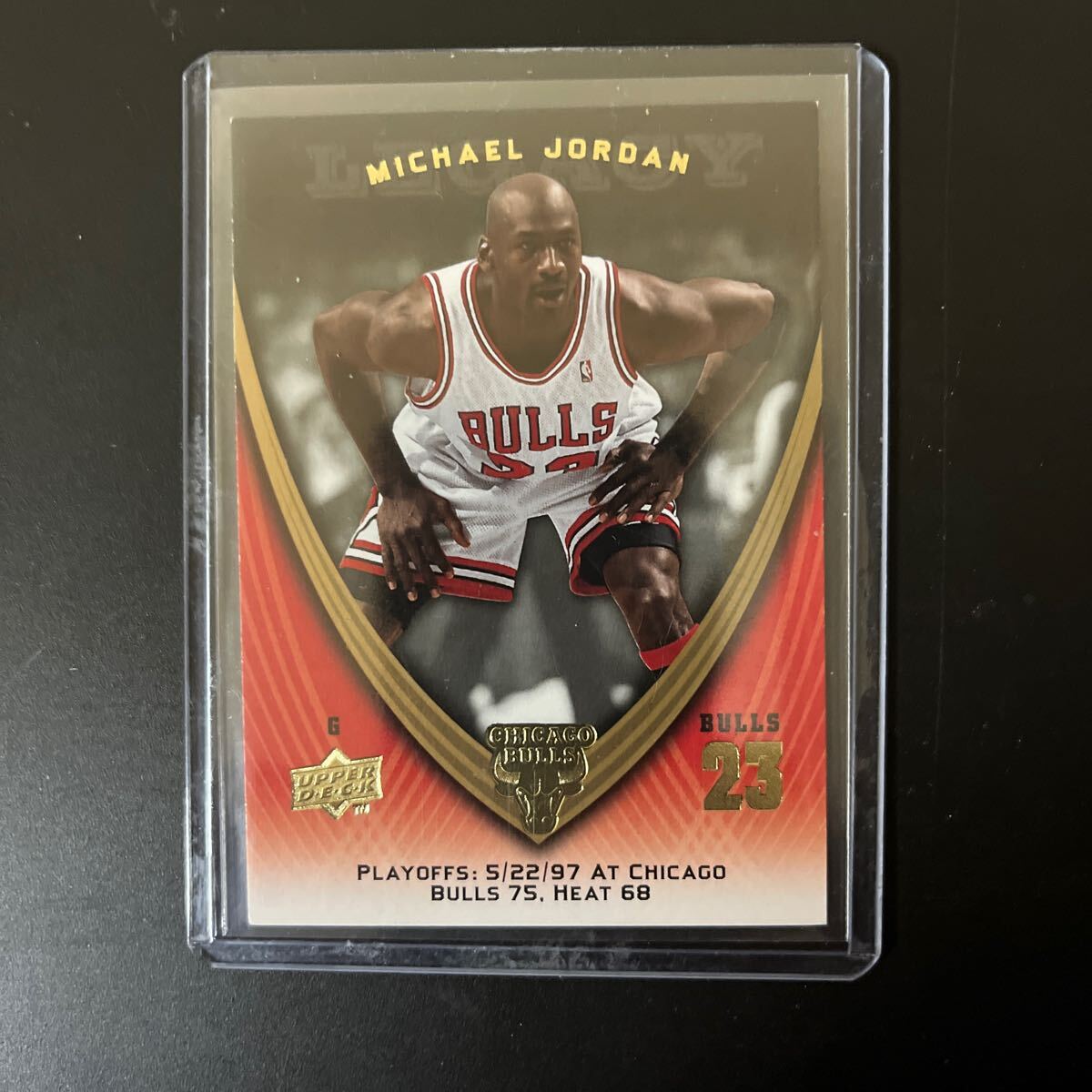 2008-09 Upper Deck Michael Jordan Legacy Michael Jordan マイケル・ジョーダン　NBAカード_画像1