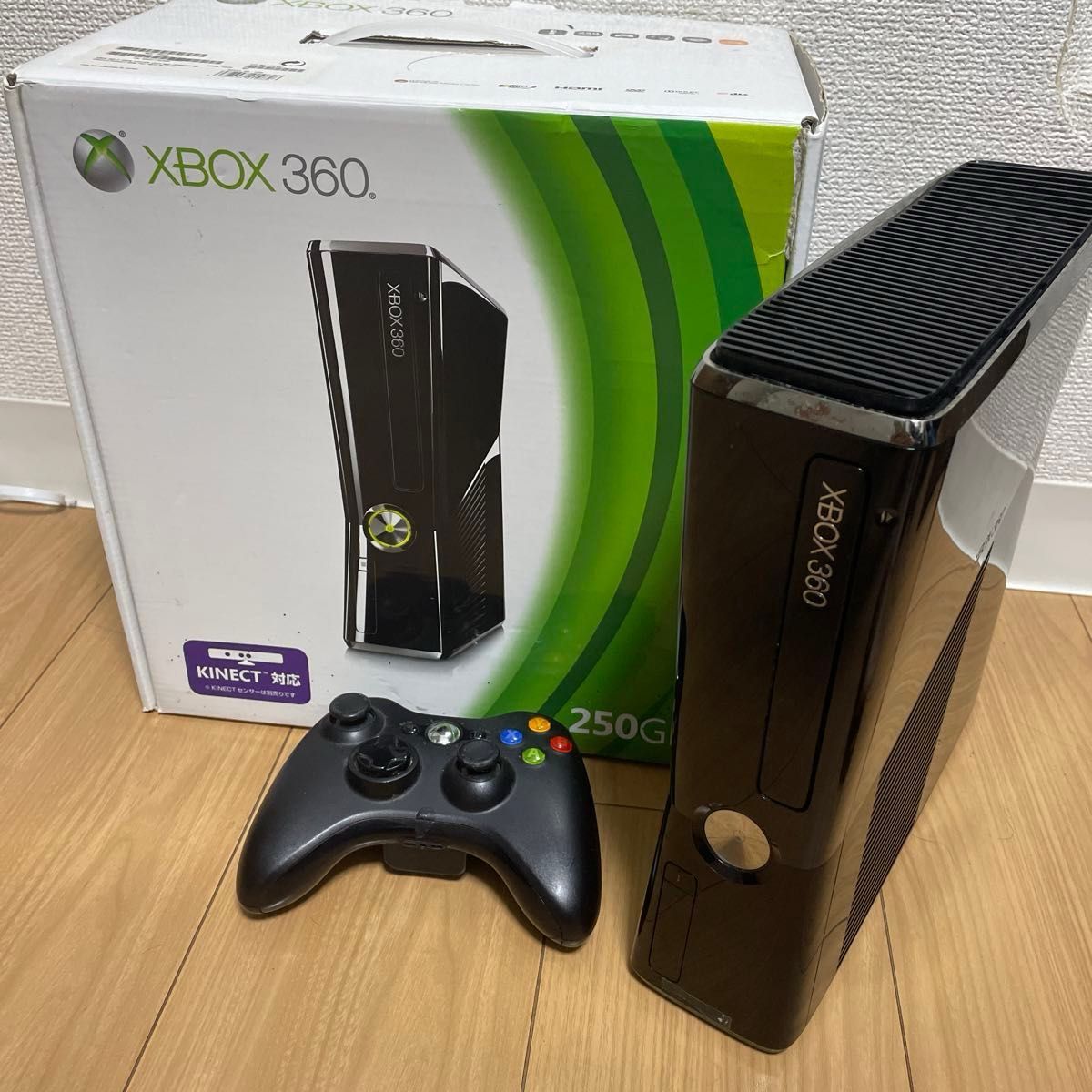 Microsoft xbox360 S 250GB プレミアムリキッドブラック　ジャンク品