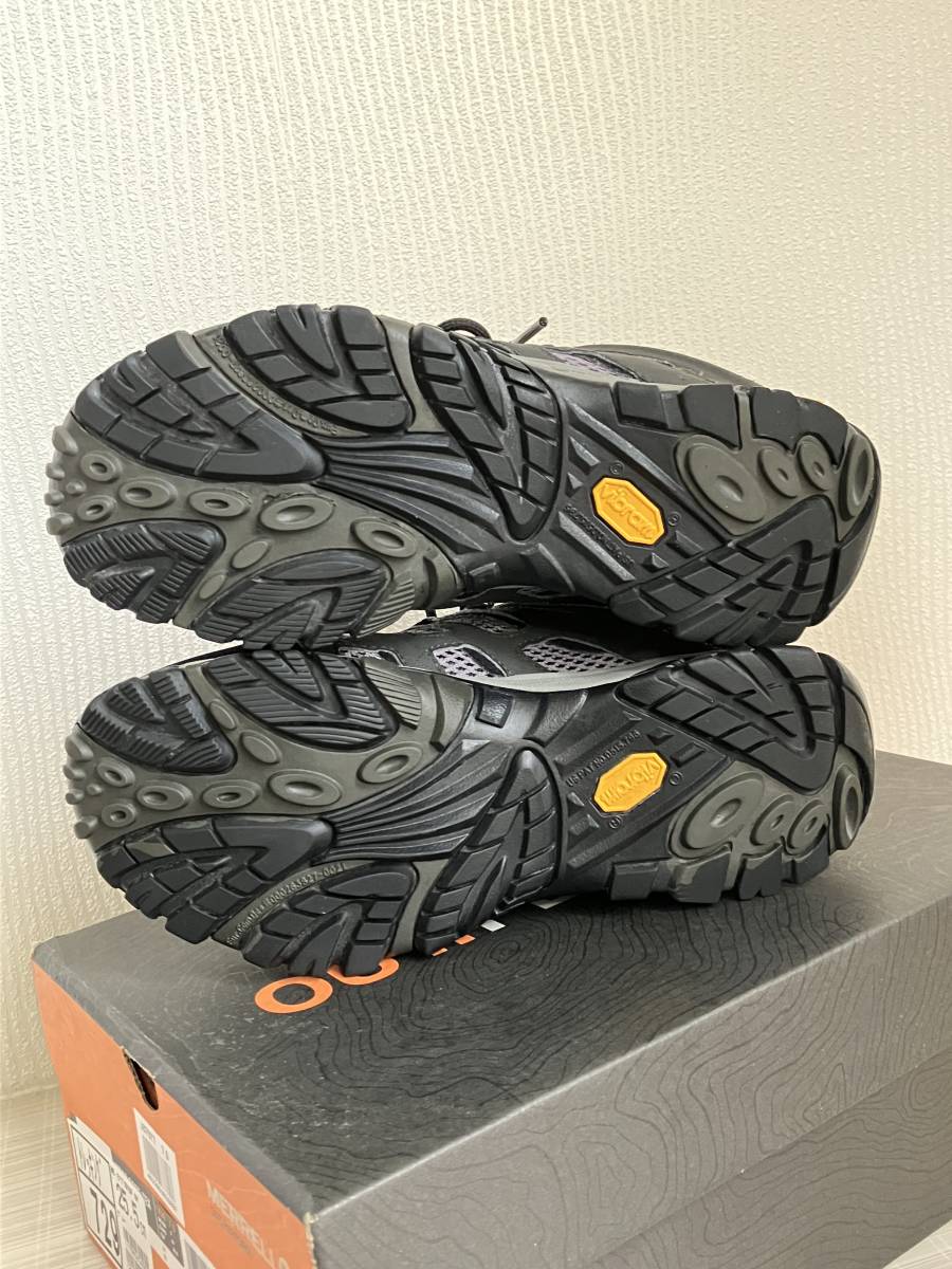 MERRELL メレル モアブ MOAB GORE-TEX GTSP GY トレッキングシューズ J87577 25.5cm 専用箱付き ※中古_画像3