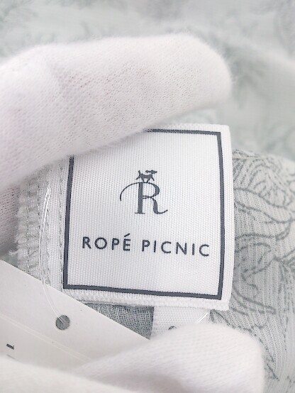 ◇ ROPE PICNIC ロペピクニック 長袖 ロング ワンピース サイズ38 ブルー系 レディース P_画像3