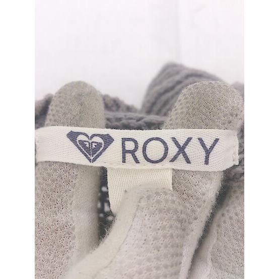 ◇ Roxy ロキシー ニット ロング 長袖 カーディガン サイズM グレー マルチ レディース P_画像3